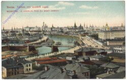 Moskau, Le Kremlin pris du Mont Chwivy
