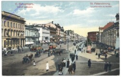 St. Petersburg, Le perspective du Newsky