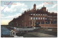 ak145250 St. Petersburg, Le Quai du Palais d'Hiver