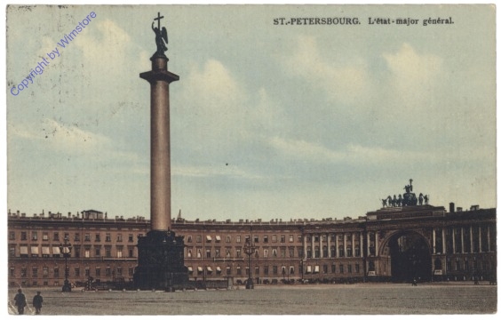 St. Petersburg, L'etat - major general