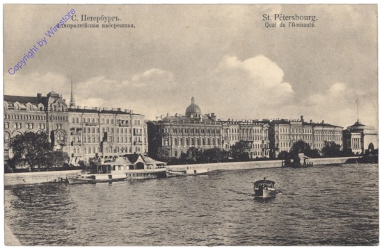 St. Petersburg, Quai de l'Amiraute