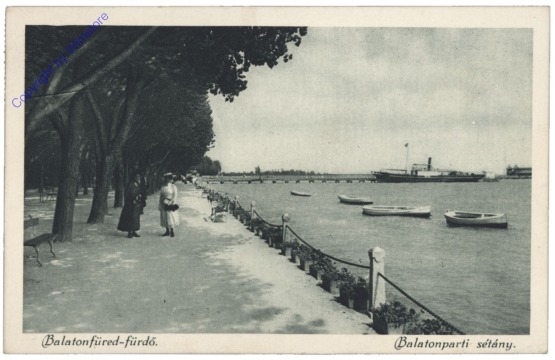 Balatonfüred, Am Ufer