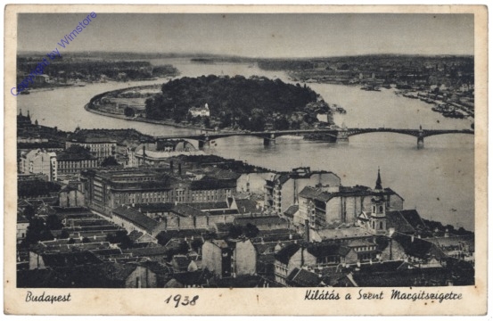 Budapest, Panorama der St. Margaretheninsel