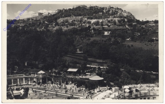 Budapest, Aussicht vom St. Gerhards Wellenbad