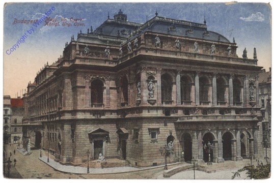 Budapest, Königl. Ung. Oper