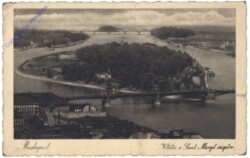 ak145634 Budapest, Blick auf die Margaretheninsel