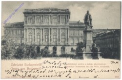 Budapest, Széchényi-Monument und die Wiss. Akademie