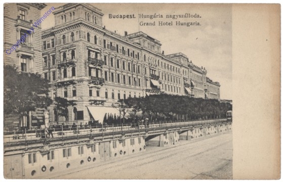 Budapest, Grand Hotel Hungaria