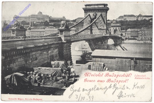Budapest, Kettenbrücke