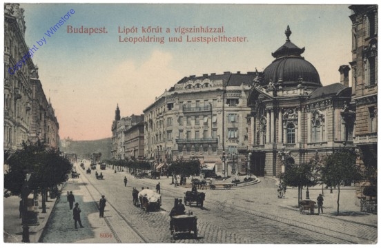 Budapest, Leopoldring und Lustspieltheater