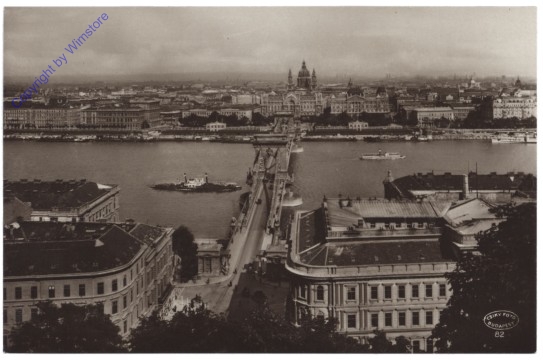 Budapest, Aussicht von der Hofburg