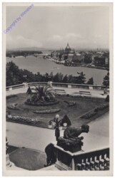 Budapest, Aussicht aus der Burggarten