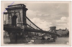 ak145742 Budapest, Kettenbrücke
