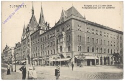ak145762 Budapest, Kerepeserstrasse und der Lutherhof