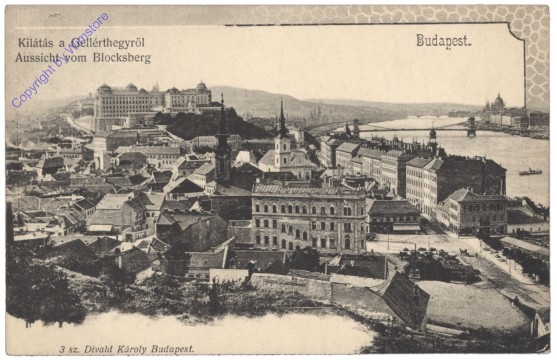 Budapest, Aussicht vom Blocksberg