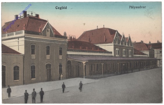 ak145794 Cegled, Pályaudvar