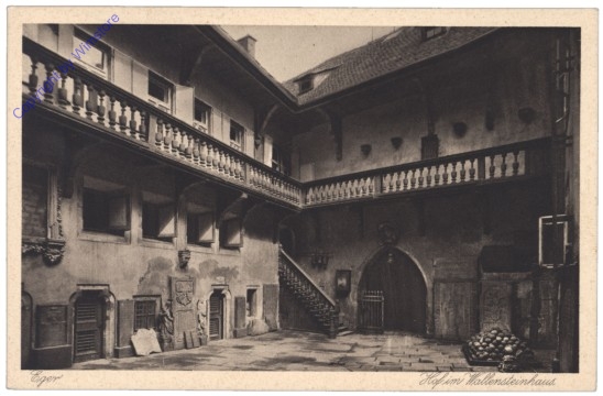 Cheb (Eger), Hof im Wallensteinhaus