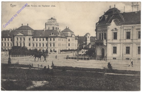 ak145820 Eger, Deák Ferenc és Káptalan útca