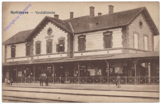 Gyékényes, Vasútállomás