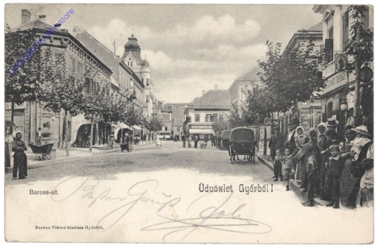 Györ, Baross-ut.