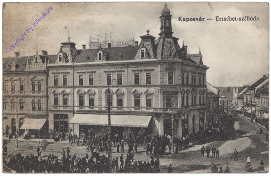 ak145866 Kaposvar, Erzsébet-szálloda