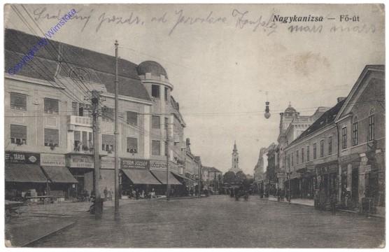 Nagykanizsa, Fö-út