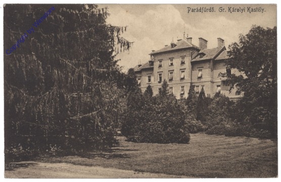 Parád, Gr. Károlyi Kastély