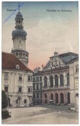Sopron (Szany), Városház és Vártorony
