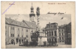 Sopron (Szany), Rathaus-Platz