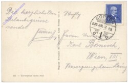 Sopron (Szany), Grabenrunde mit Grandhotel Pannonia