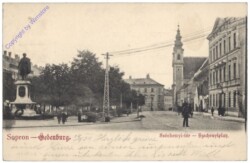 ak146010 Sopron (Szany), Szechenyiplatz