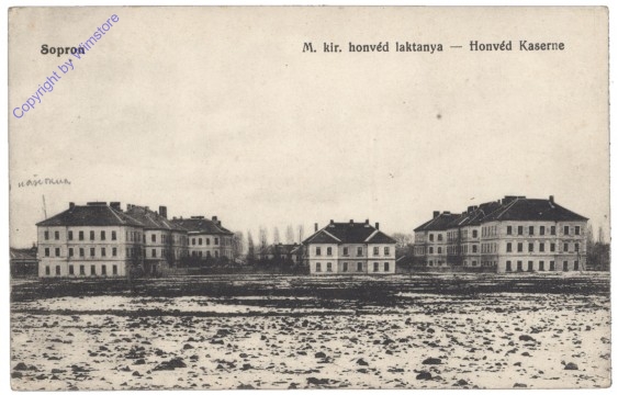 ak146016 Sopron (Szany), Honvéd Kaserne