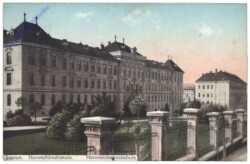 ak146049 Sopron (Szany), Honvédoberrealschule