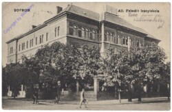 ak146050 Sopron (Szany), All. Felsobb leányiskola