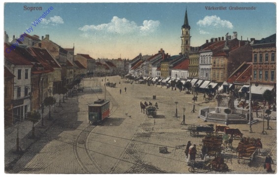 ak146064 Sopron (Szany), Grabenrunde