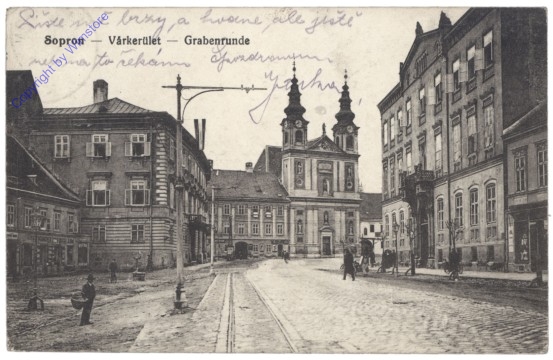 ak146065 Sopron (Szany), Grabenrunde