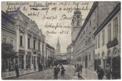 ak146082 Székesfehérvár, Straßenansicht