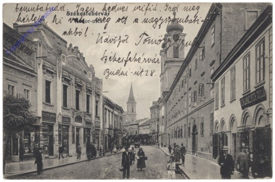 Székesfehérvár, Straßenansicht