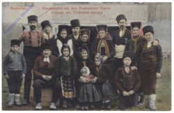 Russe, Roustchouk, Bauerntypen aus dem Rustschuker Bezirk