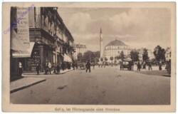 Sofia, im Hintergrunde eine Moschee