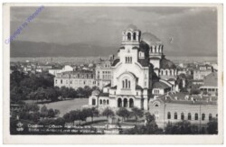 Sofia, Ansicht mit der Kirche "Al. Neysky"