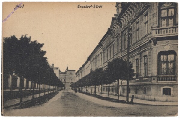 Arad, Erzsebet-körut