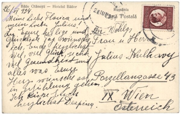 ak146235a Baile Olanesti, Hotelul Bailor