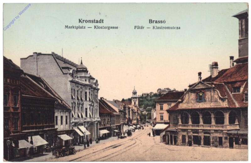 Brasov (Kronstadt), Marktplatz, Klostergasse