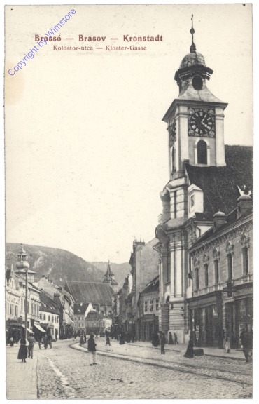 Brasov (Kronstadt), Kloster-Gasse