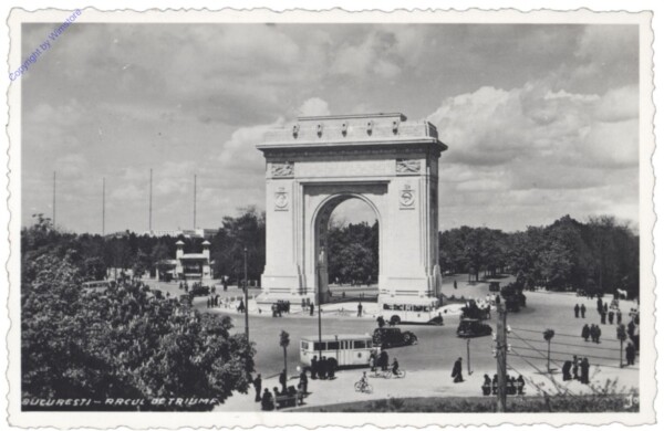 ak146303 Bukarest, Arcul de Triumf