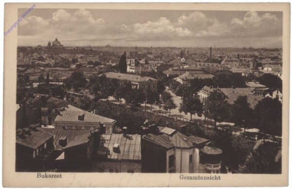 ak146314 Bukarest, Gesamtansicht
