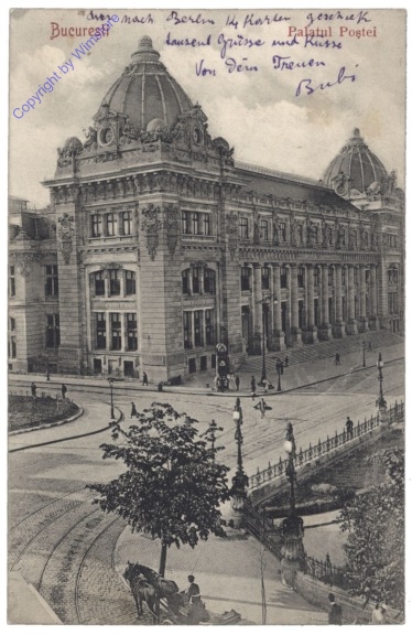 Bukarest, Palatul Postei