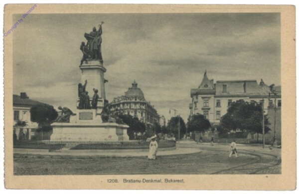 Bukarest, Bratianu-Denkmal