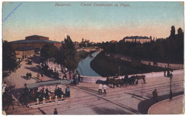 Bukarest, Cheinl Dambovitei cu Piata